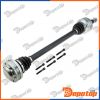 Demi-Arbre de Transmission MTM arrière droite pour PORSCHE | NPW-PS-003